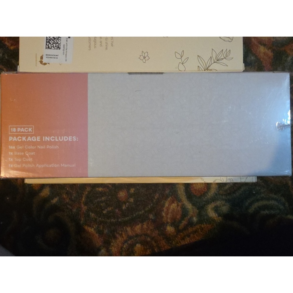 SUNUV 16 Multi-Color Gel Nail Polish Kit, 0.25 fl oz Each